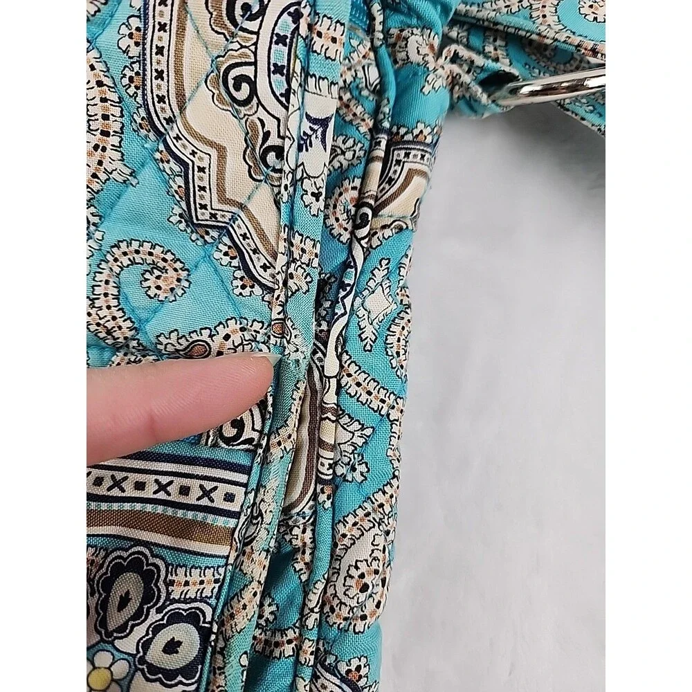 Vera Bradley Messenger Bag Totally Turk Retired Pattern Quilted Crossbody Purse